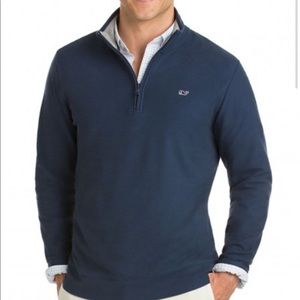 Vineyard Vines Saltwater Zip Navy